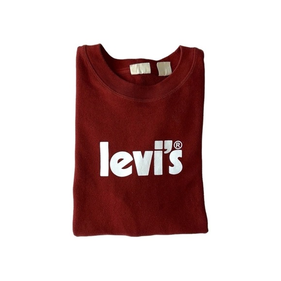 LEVIS CREWNECK WOMENS SIZE XS RED - Picture 16 of 16